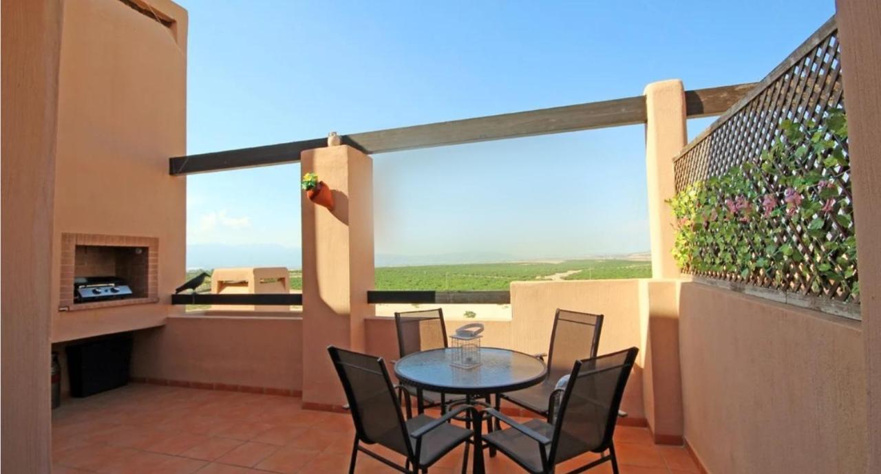 Casa Leona: Fully Furnished, Secure Golf Resort Penthouse Apartment With Gorgeous Views In مرسية المظهر الخارجي الصورة
